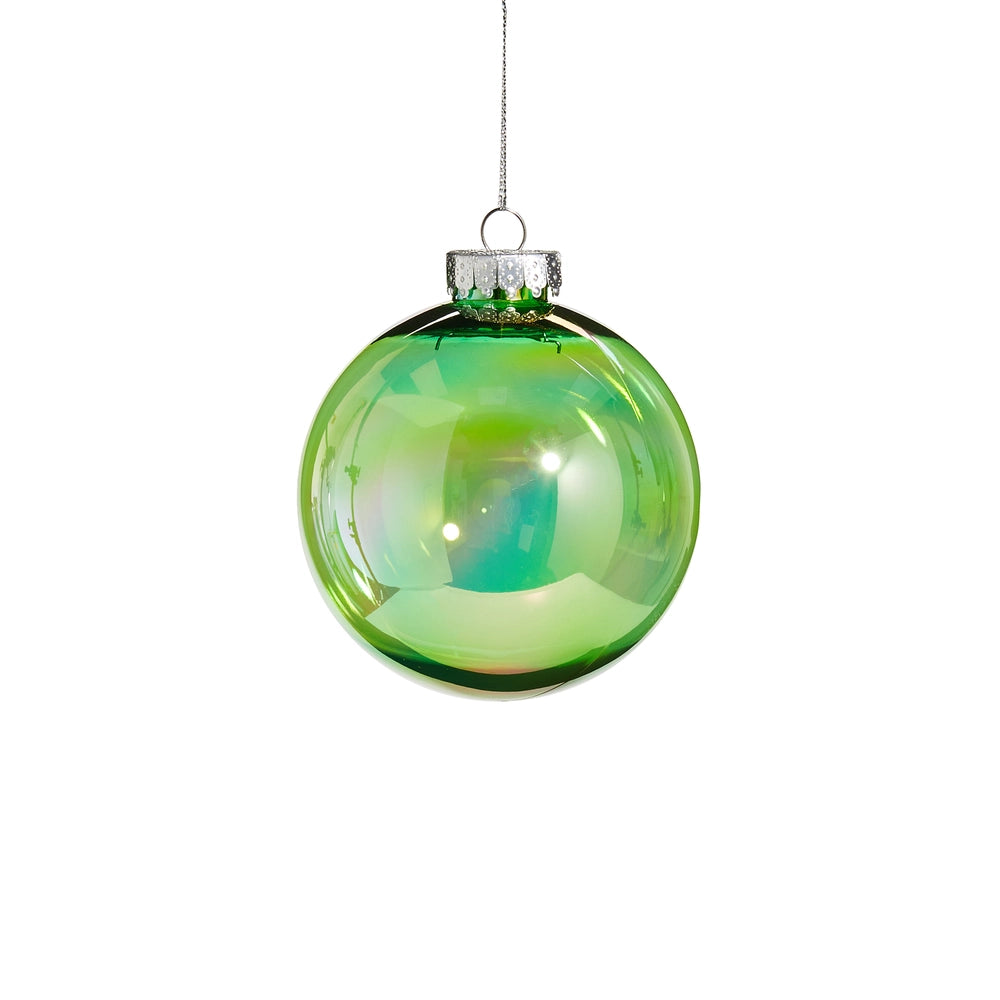 4” Iridescent Ball Ornament - Raz Imports