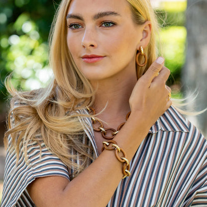 Earth Goddess Link Bracelet