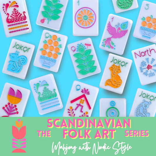 My Fair Mahjong- THE SCANDINAVIAN FOLK ART SERIES