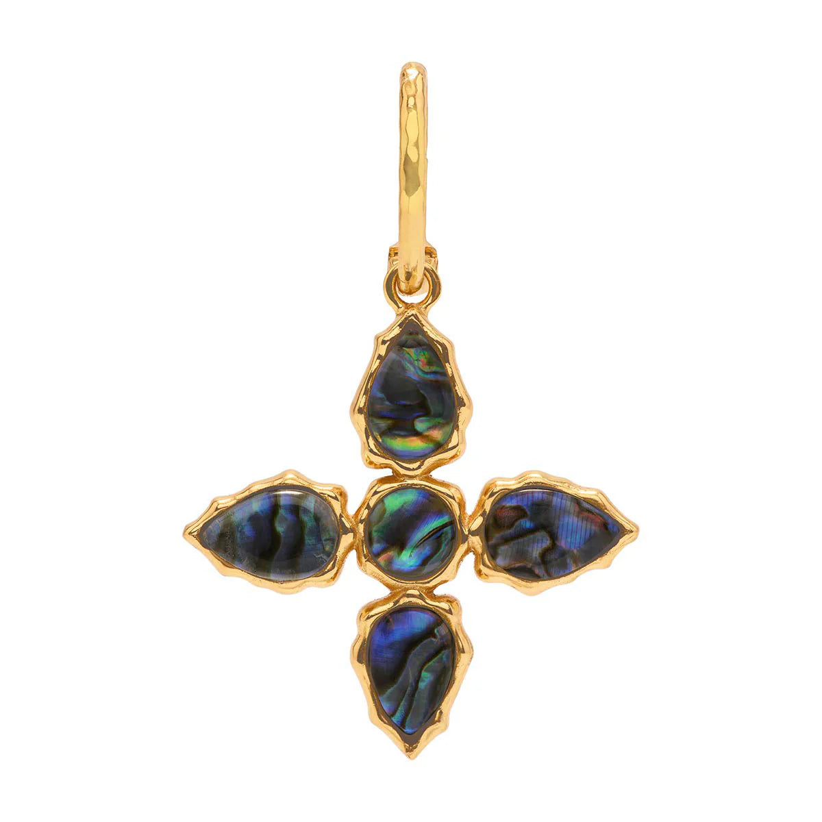 Aurora Reversible Pendant - Abalone/MOP