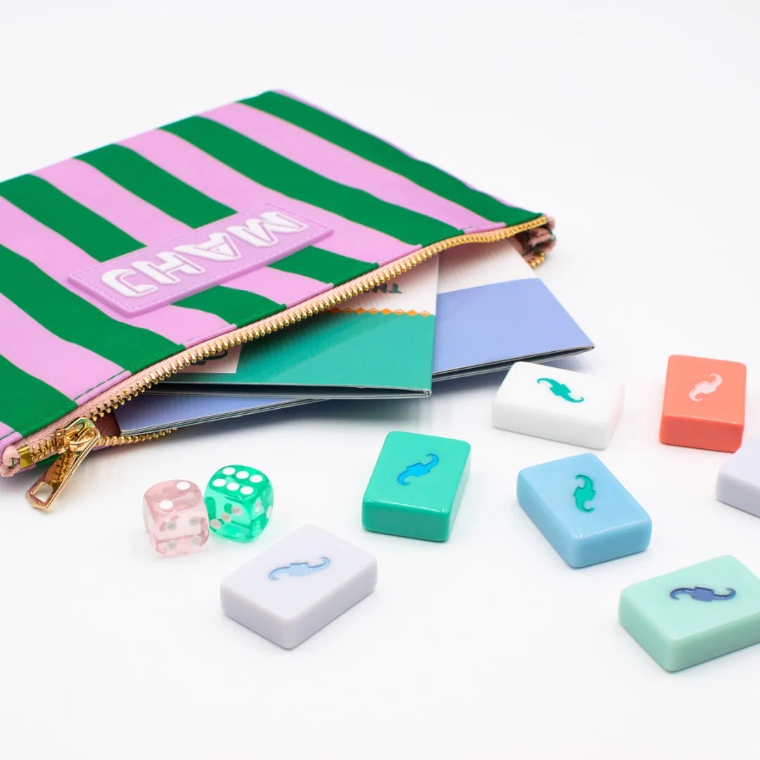Premium Mahjong Card & Accessory Bag