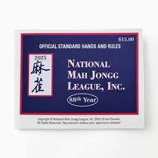 2025 National Mahjong League Card