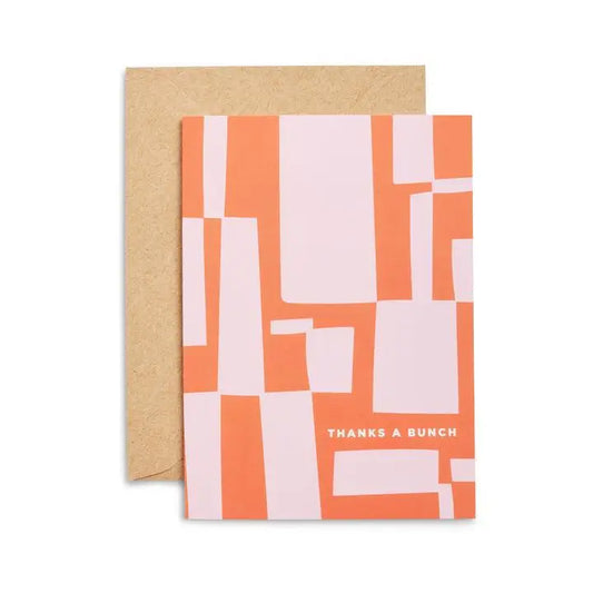 Thanks A Bunch Greeting Card