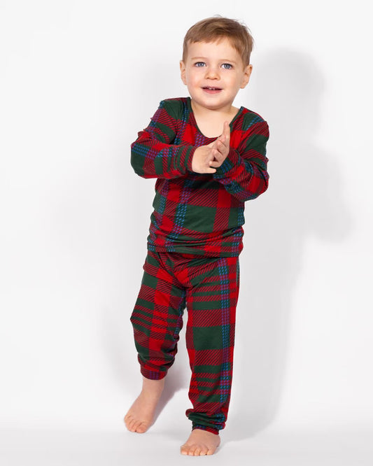 Kid’s Telluride Plaid Long Sleeve Pajamas