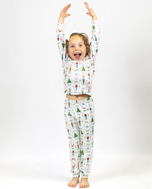 Kid’s Nutcracker Waltz Long Sleeve Pajamas