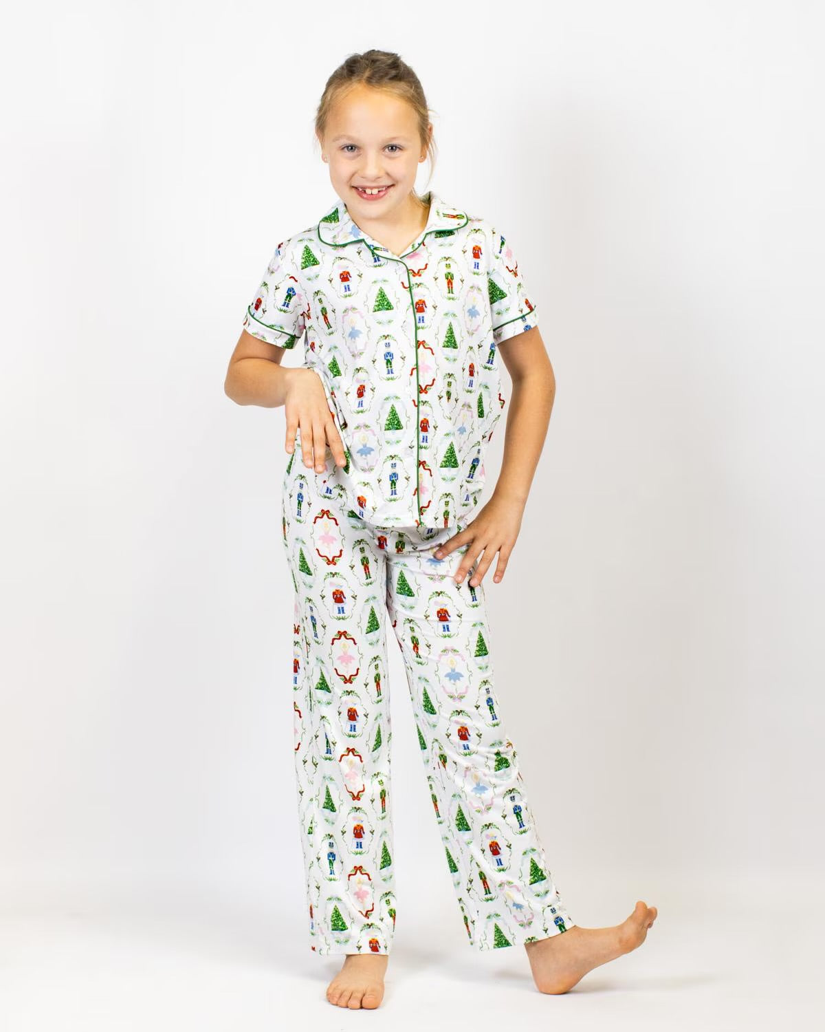 Girls Nutcracker Waltz Sleep Pants Set