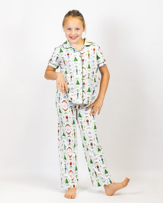 Girls Nutcracker Waltz Sleep Pants Set