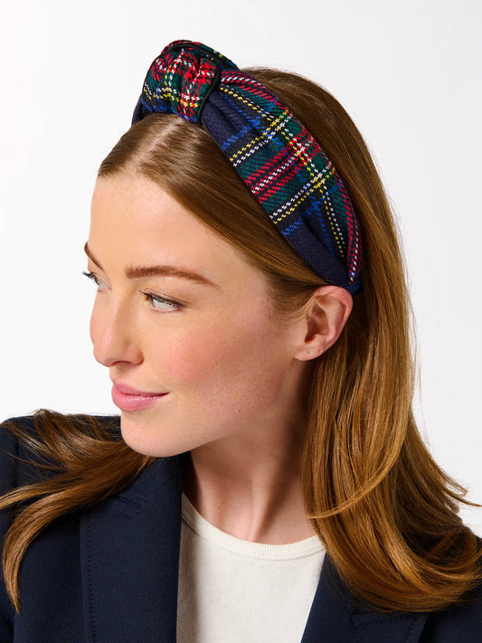 Shiraleah Tartan Knotted Headband