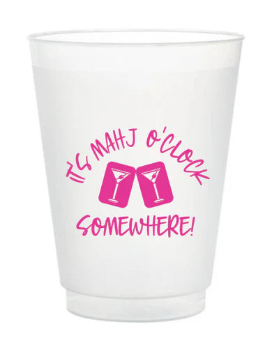 Stadium Frosted Cup- All You Need is Mahj