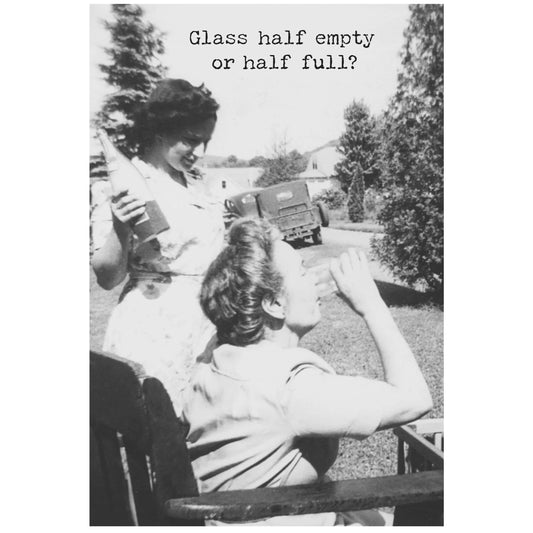 Greeting Card- The Glass