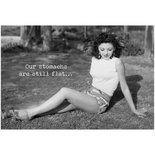 Greeting Card-Still Flat