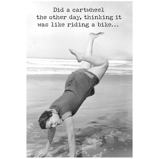 Greeting Card- Cartwheel