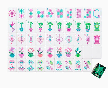 Emerald Mahjong Tiles- Oh My Mahjong