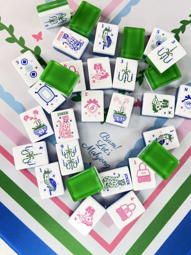 Grandmillennial Mahjong Tiles