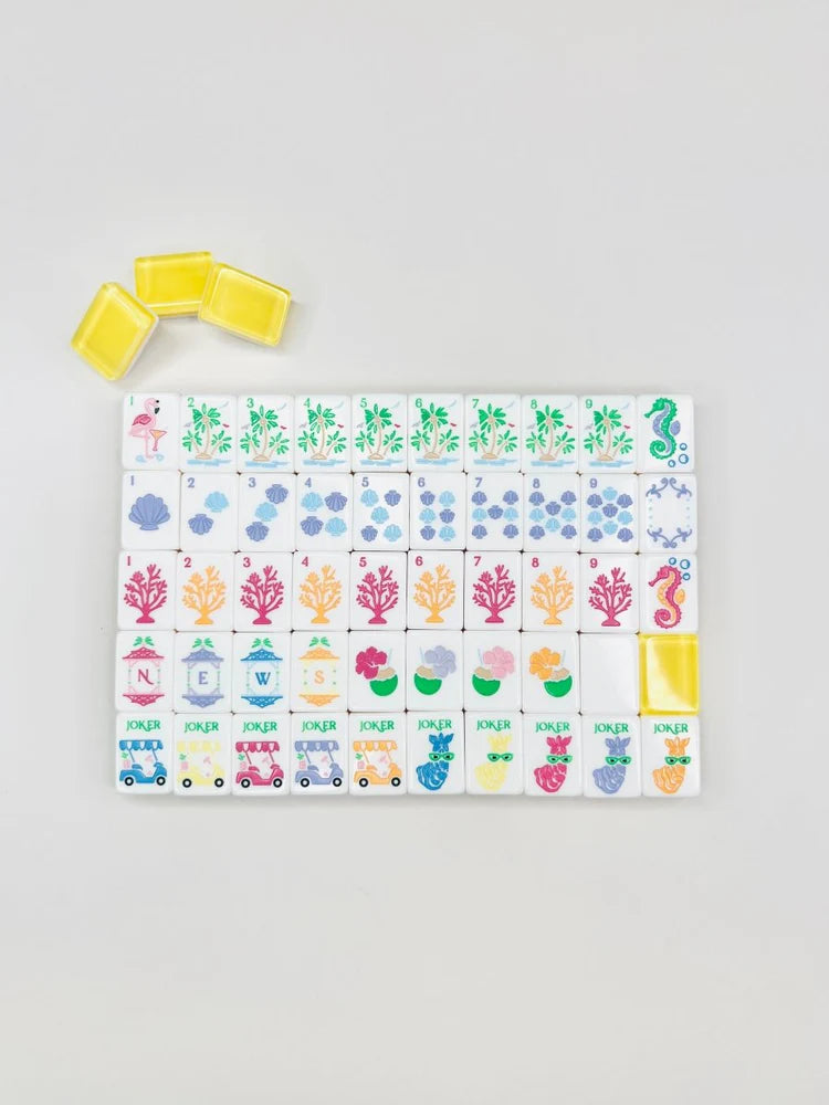 Palm Royale Mahjong Tiles