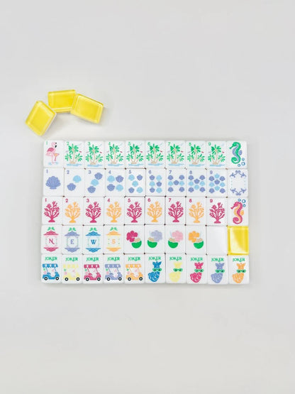 Palm Royale Mahjong Tiles