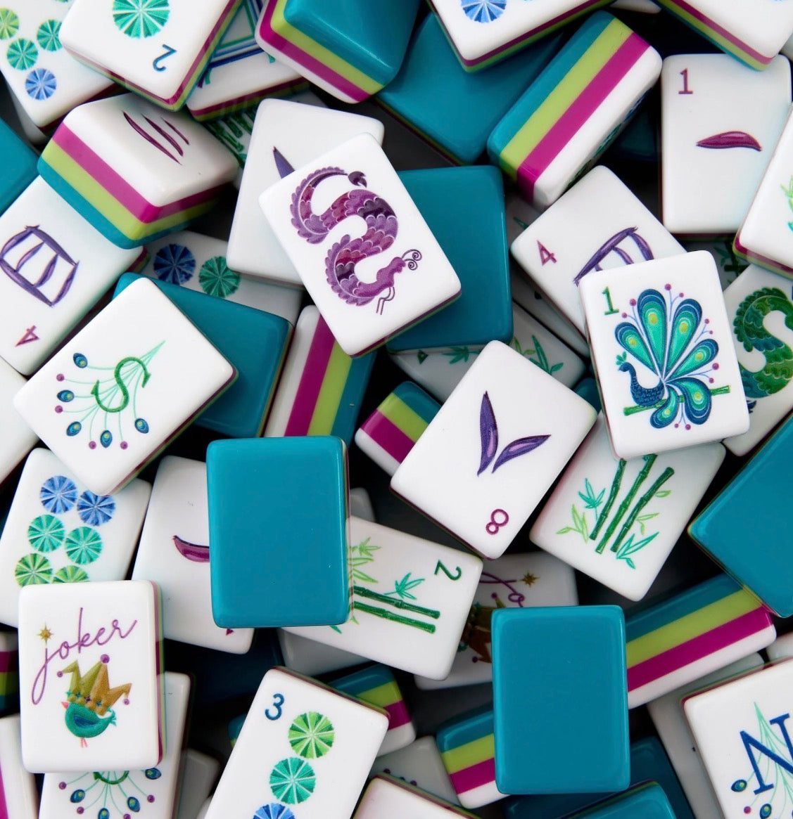 Lagoon Mahjong Tiles