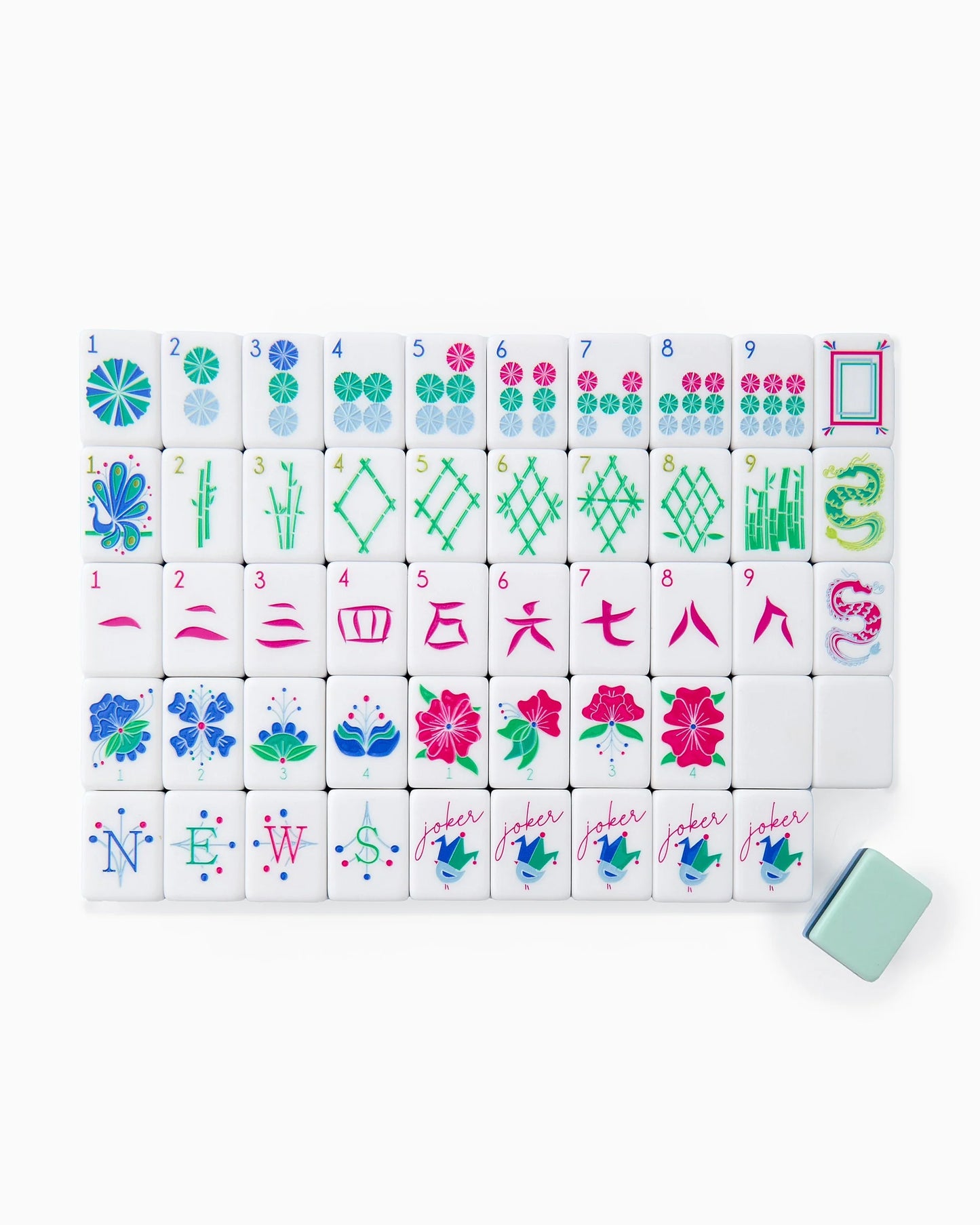 Birdie Mahjong Tiles- Oh My Mahjong