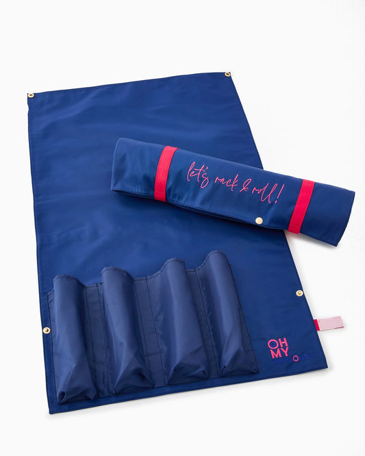 Navy Let’s Rack & Roll Bag- Oh My Mahjong