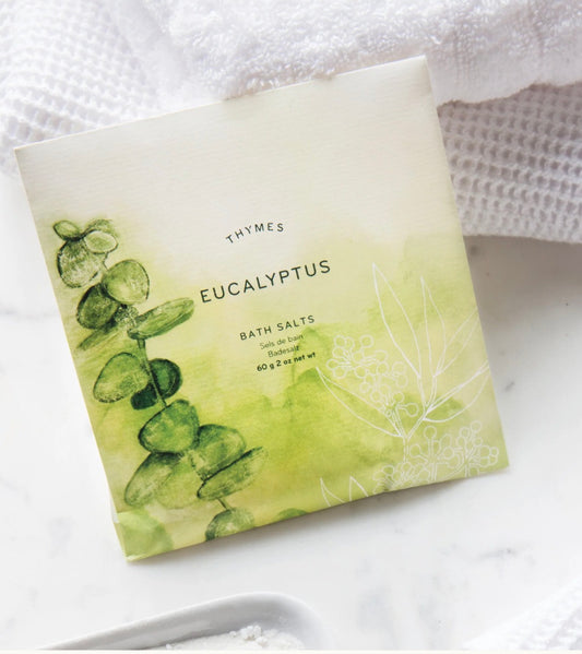 Eucalyptus Bath Salts Evnelope