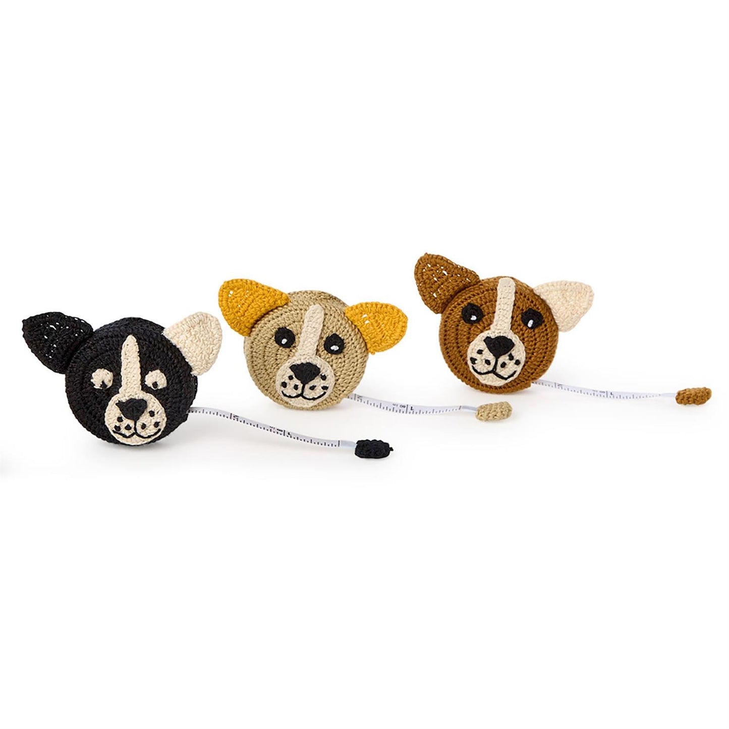 Playful Puppy Measuring Tape- Tan