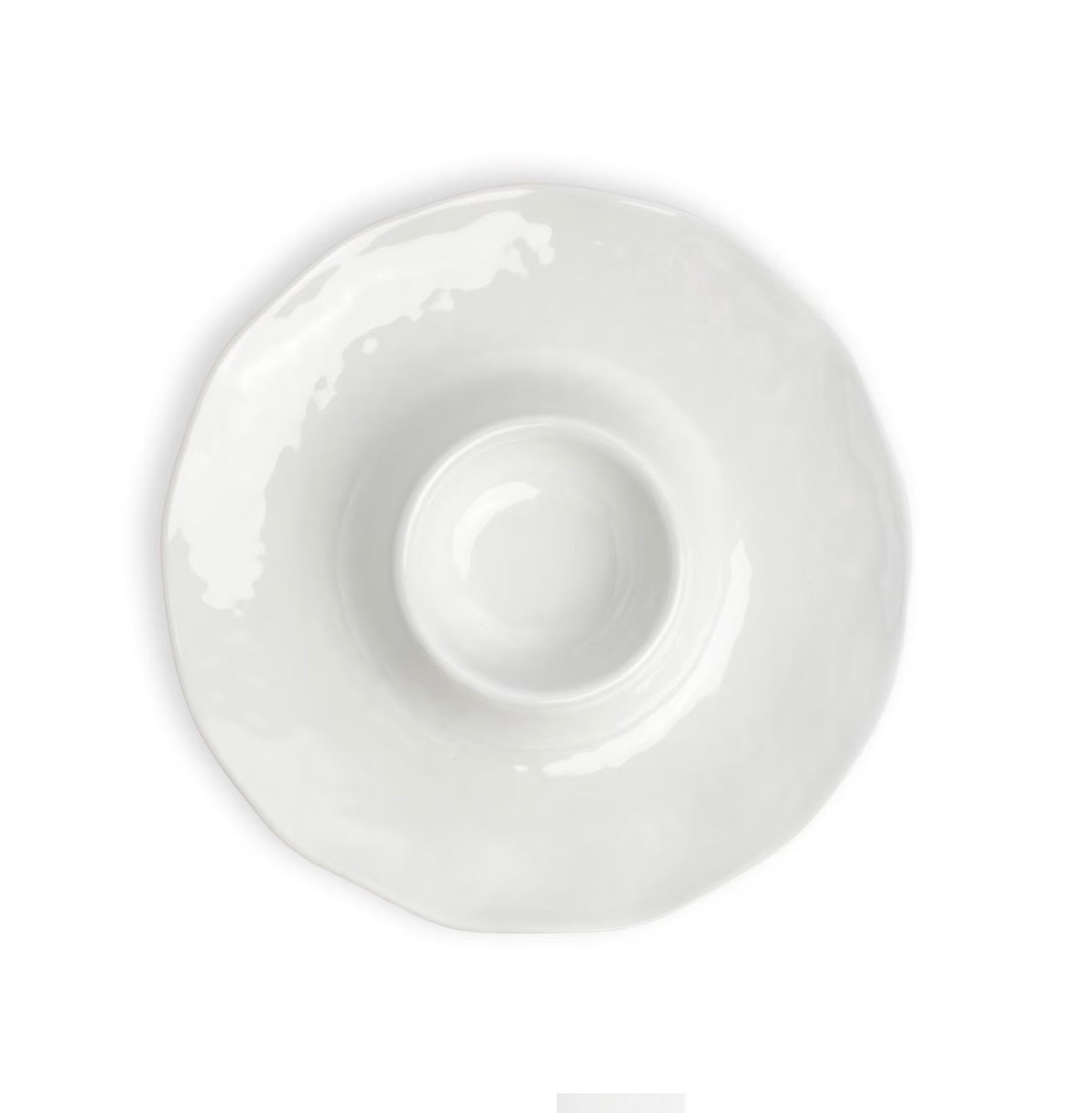 Lanai Melamine Chip & Dip Platter
