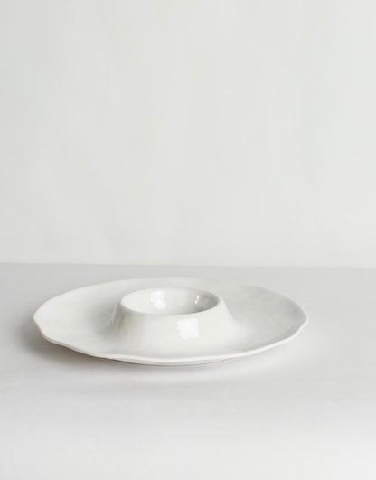 Lanai Melamine Chip & Dip Platter