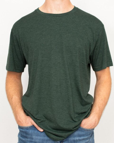 Men’s Crew Neck T-Shirt Forest Green