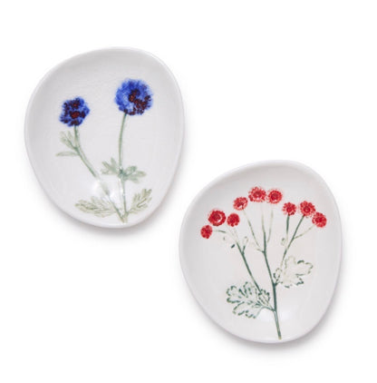Botanical Tidbit Bowls