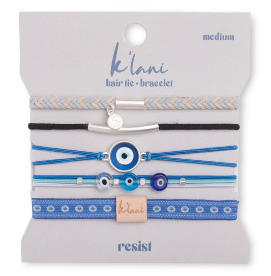 Resist Hair Tie Bracelet