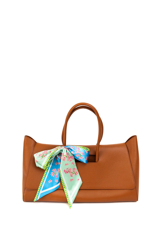 Classic Tote- Bam Bird Boutique- Caramel