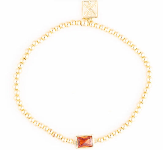 Colby Birth Stone Bracelet- Michelle McDowell