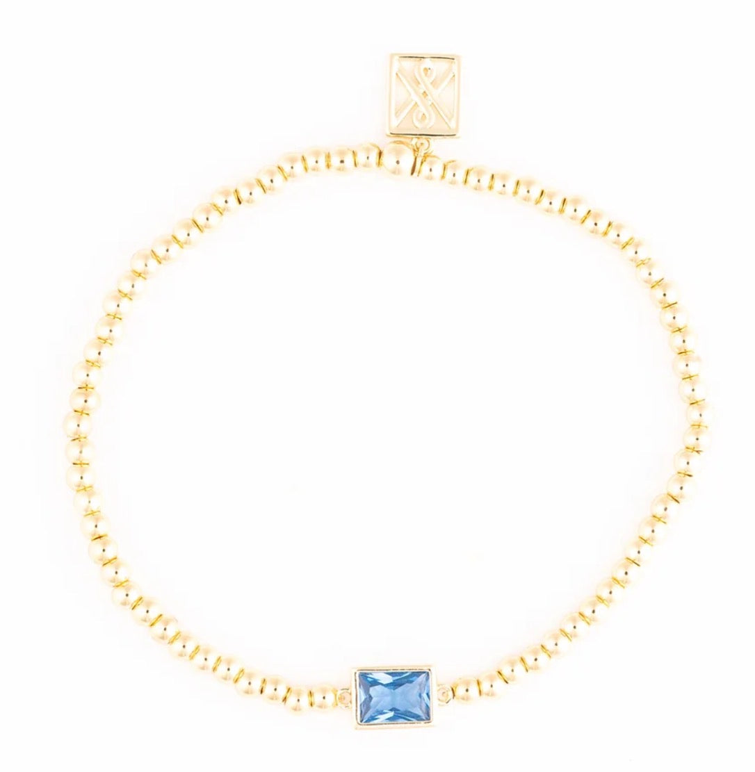 Colby Birth Stone Bracelet- Michelle McDowell