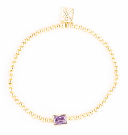 Colby Birth Stone Bracelet- Michelle McDowell