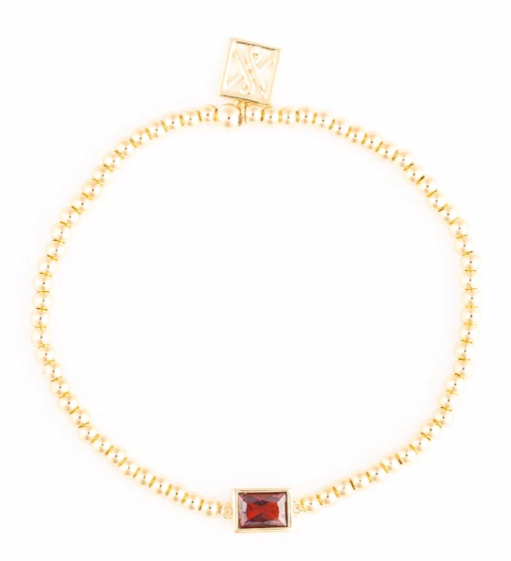 Colby Birth Stone Bracelet- Michelle McDowell
