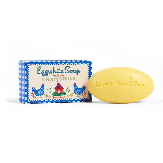 Egg white and Camomile Facial Soap