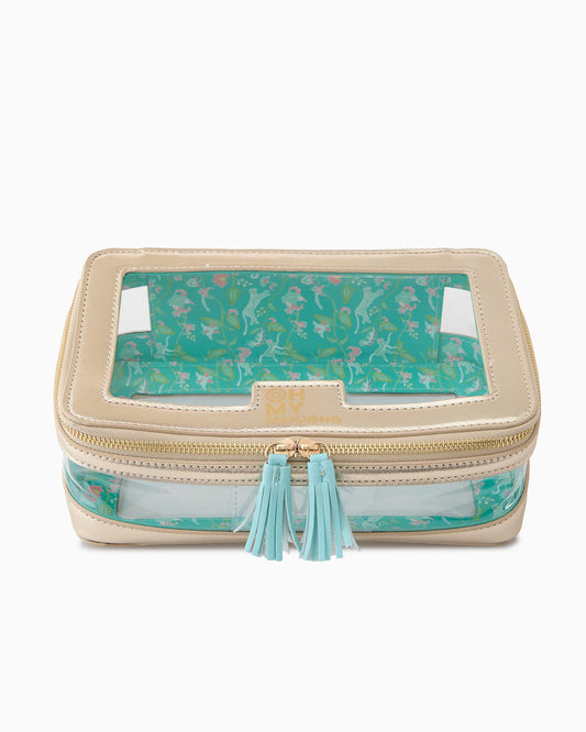 Gold Tile Bag- Oh My Mahjong