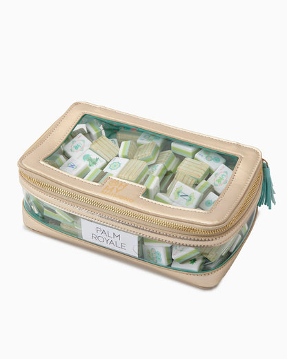 Gold Tile Bag- Oh My Mahjong