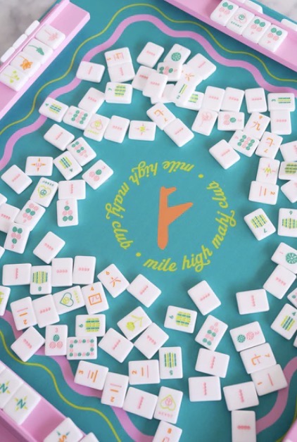 Vibrant Vibes- Mile High Mahj Travel Set