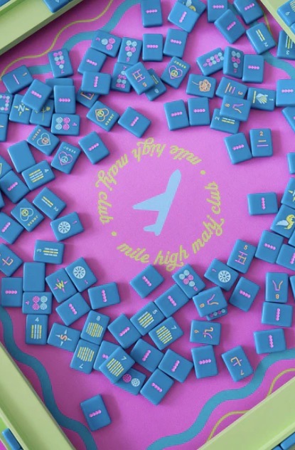 Totally Teal - Mile High Mahj Travel Set