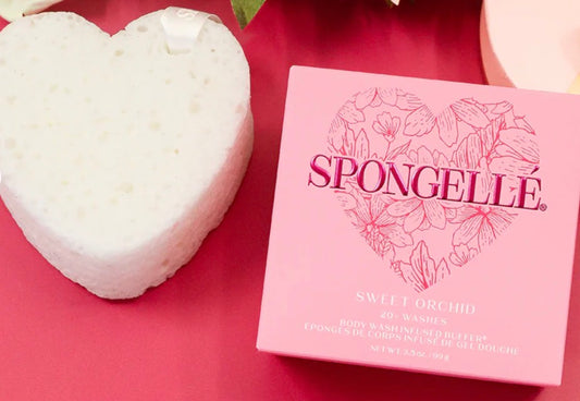 Sweet Orchid Heart Buffer- Spongelle