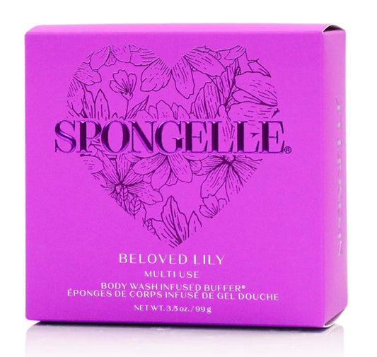Beloved Lily Heart Buffer- Spongelle