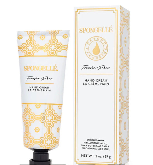 Freesia Pear Hand Cream - Spongelle
