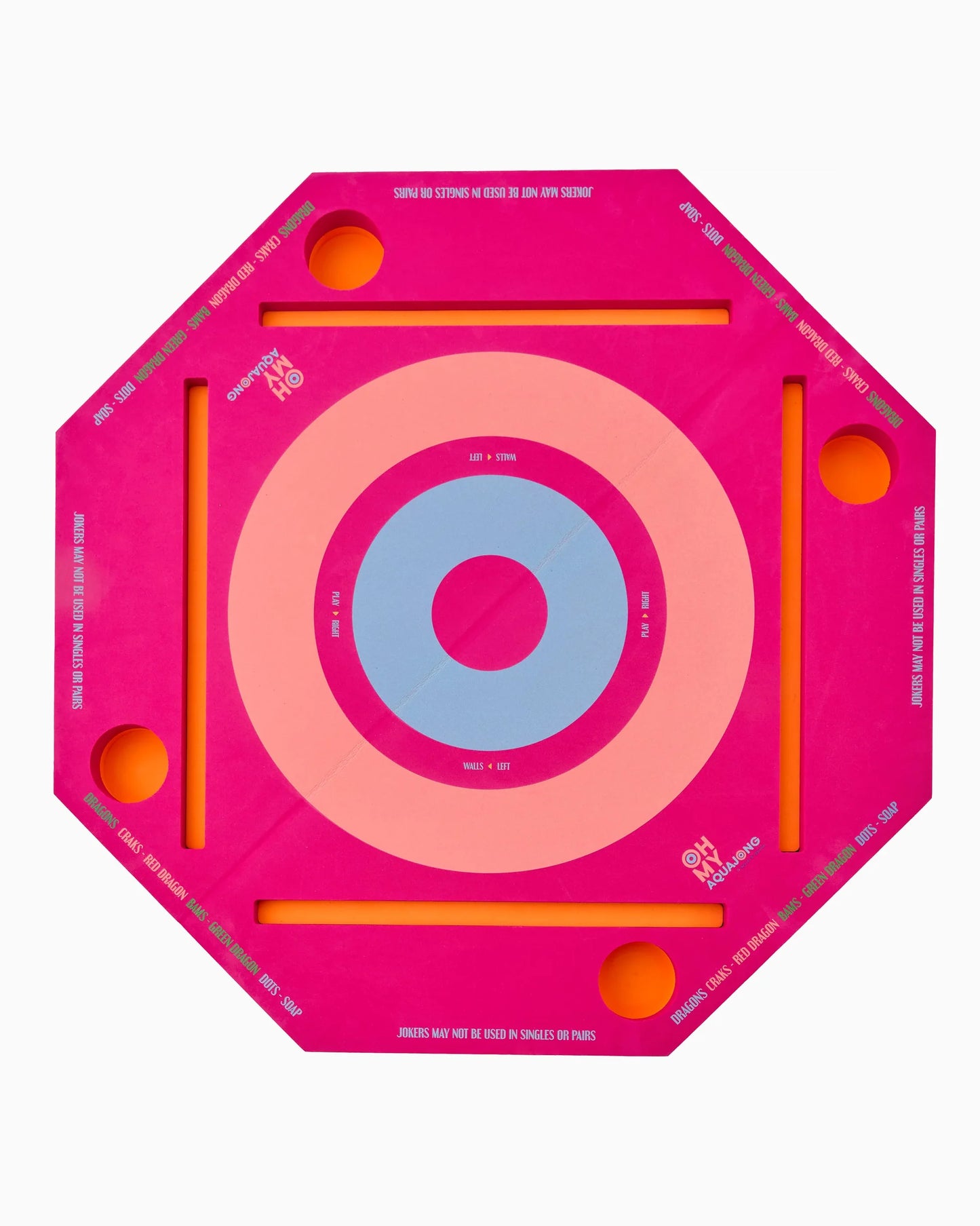 Pink Aqua Jong Pool Mat