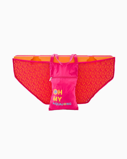 Pink Aqua Jong Pool Mat