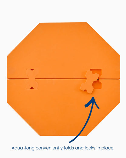 Pink Aqua Jong Pool Mat