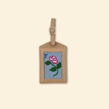 Self Finishing Needlepoint Luggage Tag Kit