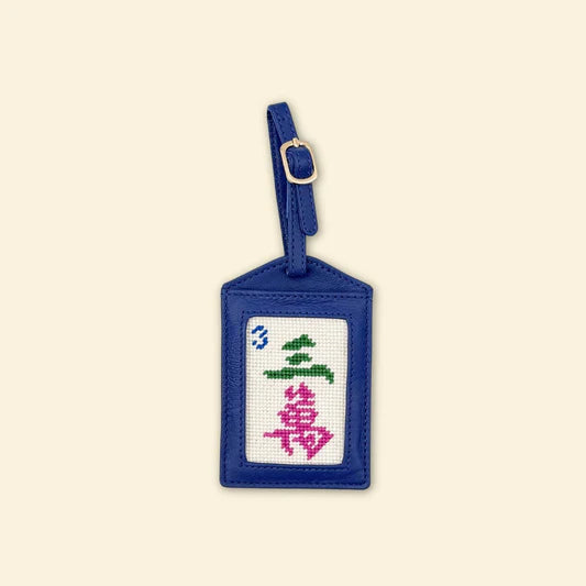 Self Finishing Needlepoint Luggage Tag Kit