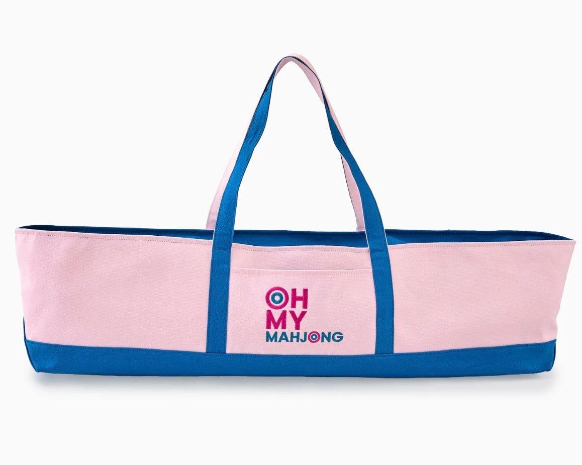 Pink Mat Storage Bag - Oh My Mahjong