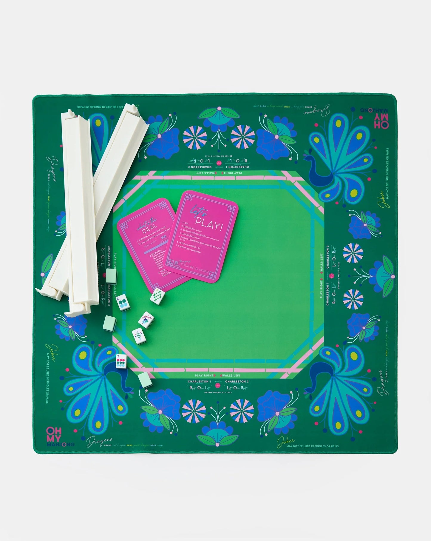 Birdie Green Mat- Oh My Mahjong